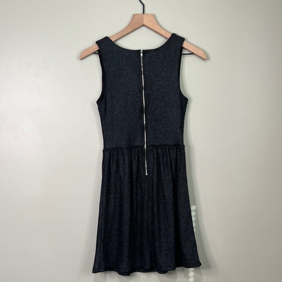 Altar'd State Black Mini DressBlack Sparkly Dress Woman Small - Picture 6 of 9